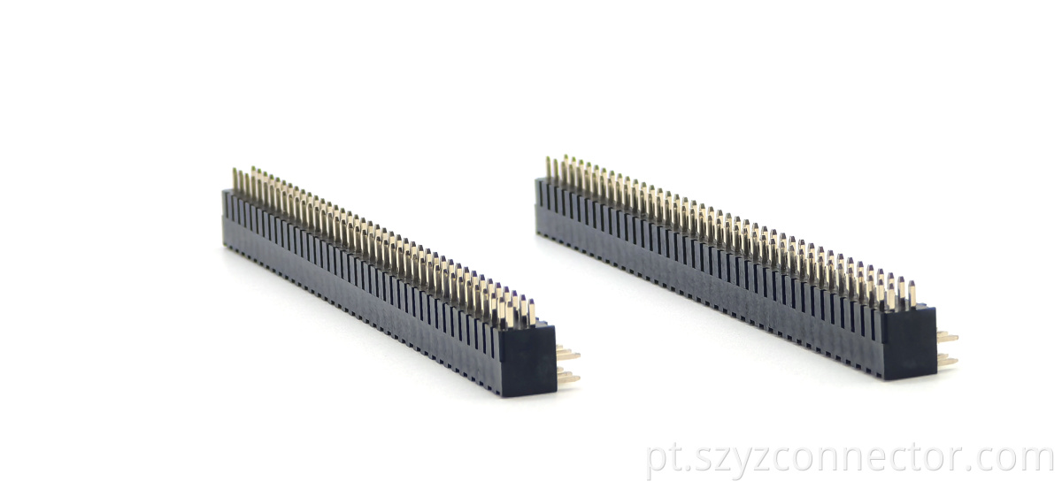 Cabeçalho de pino de 2,54 mm 80p 2.54mm pin header 80p